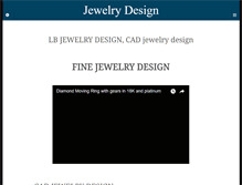 Tablet Screenshot of lbjewelrydesign.com